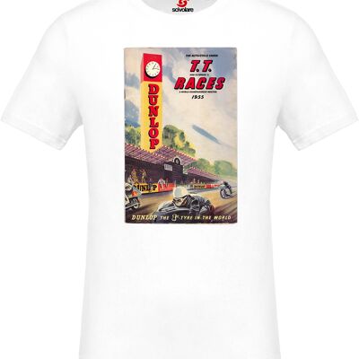 T-SHIRT SCIVOLARE ISOLA DI MAN 1955