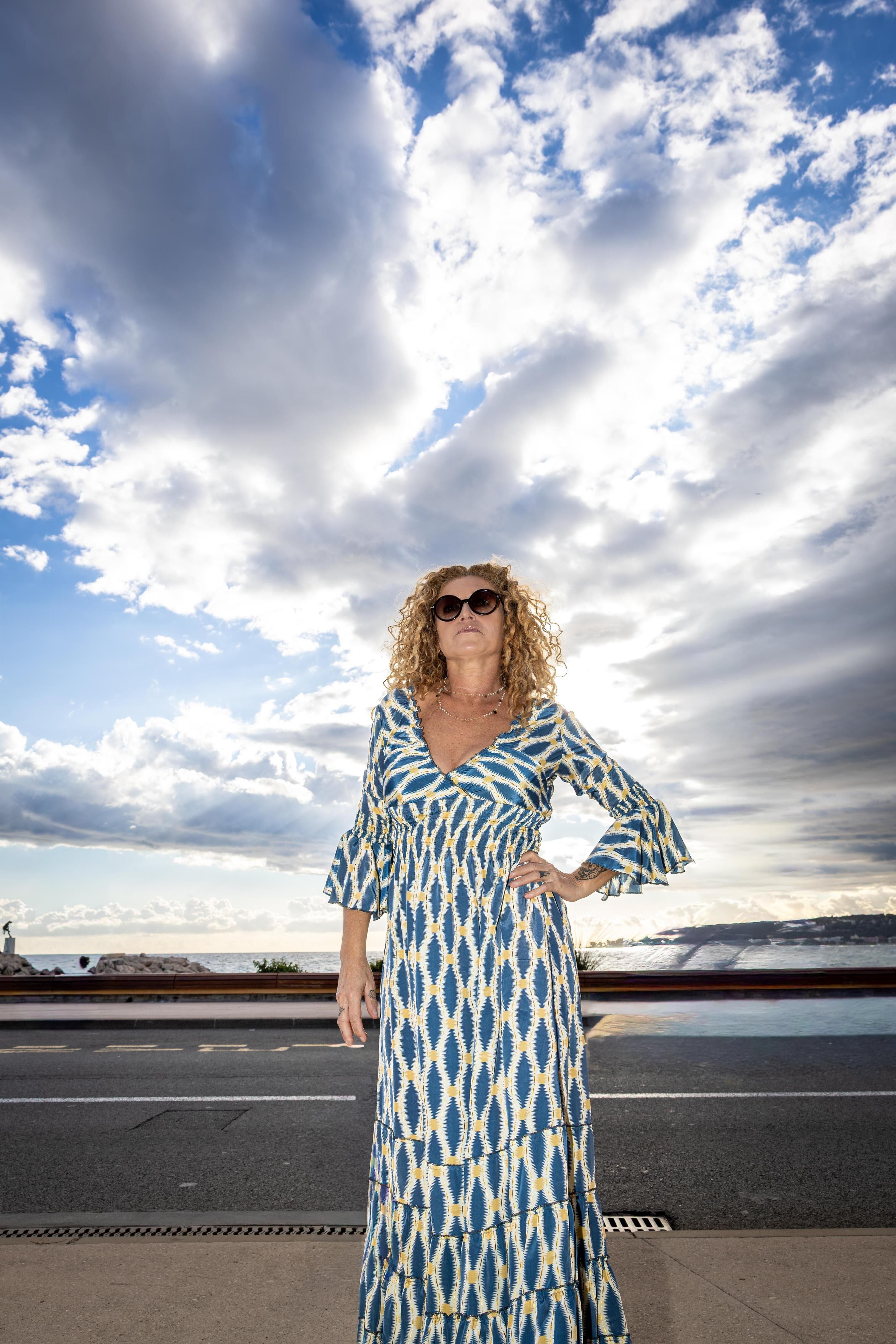 Bohemian maxi dress 🩵