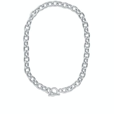 CATHERINE OVAL LINKS OVERSIZED CHAIN NECKLACE 2775