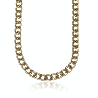 ELSA CURB CHAIN ENAMELLED NECKLACE 2780