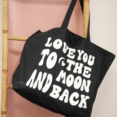 Tote-bag "Moon and Back"