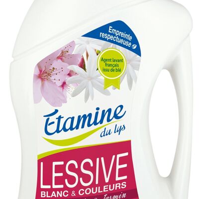 LESSIVE LIQUIDE FLEUR DE CERISIER-JASMIN 1L