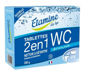 TABLETTES WC 2 EN 1 X 12