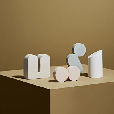 Sculture fuse a mano, Collezione Seven - 1