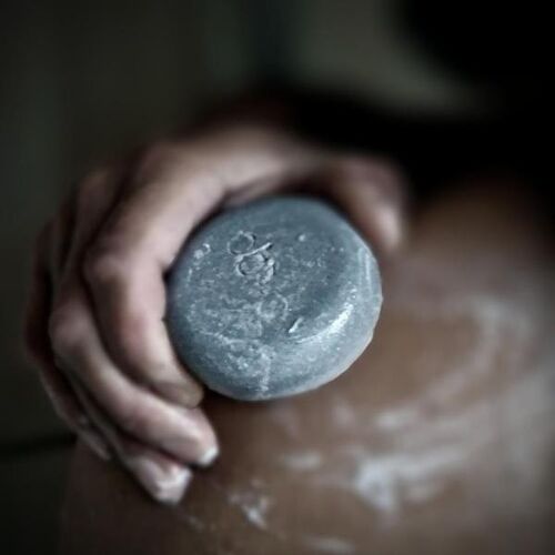Natural Sea Salt Soap - Peppermint & Charcoal