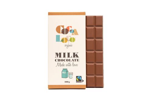 Milk Chocolate Bar – 12 x 100g