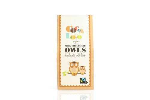 Milk Chocolate Owls – 6 x 100g