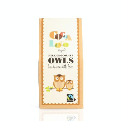 Milk Chocolate Owls – 6 x 100g