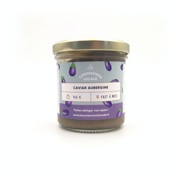 Caviar Aubergine BIO 140g