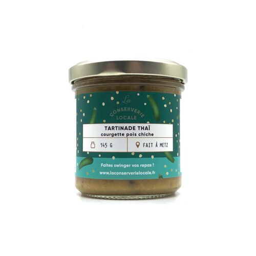 Tartinade Thaï Courgette Pois Chiche BIO 145g