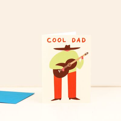 Carte de papa cool | Fête des Pères | Carte d'anniversaire papa | Cowboy | A6