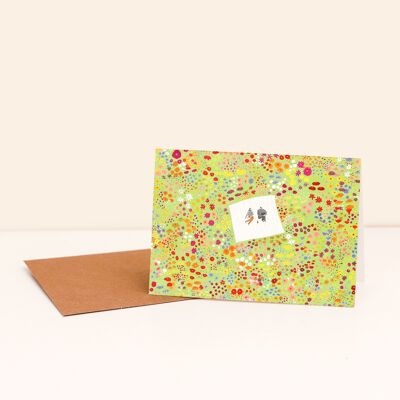 Carte d'amour de champ de rêves | Anniversaire | Saint Valentin | A6