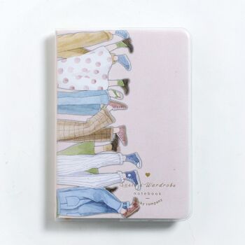 Carnet mignon avec couverture en PVC 1