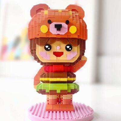 Mini-ladrillos Burger Bear