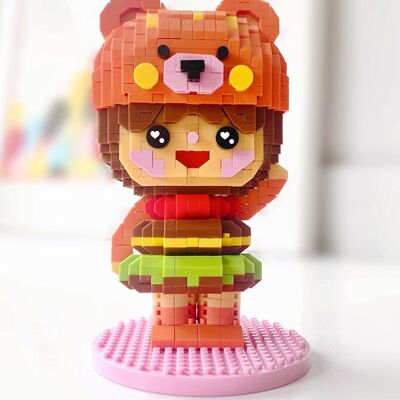 Burger Bear mini-bricks