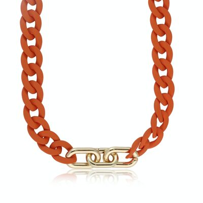 COLLANA A CATENA IN RESINA DAPHNE 2858