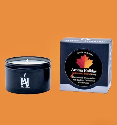 Scented Travel Candle x 3 VANCOUVER ISLAND