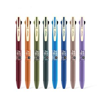 Lot de 2 stylos gel de couleur de 4 3