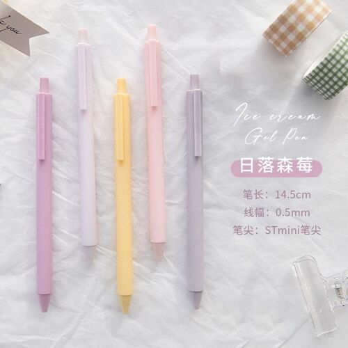 Colourful Gel Pens