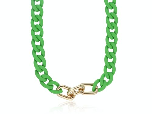 ALEXANDRA RESIN CHAIN NECKLACE 2860