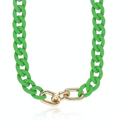 ALEXANDRA RESIN CHAIN NECKLACE 2860