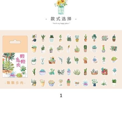Blumen-Sticker-Pack