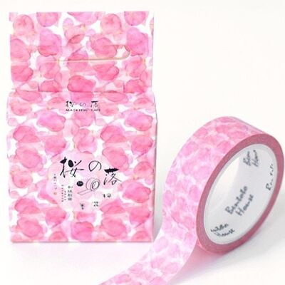 Pink flora Washi Tape
