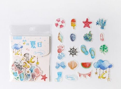 Summer beach Stickers 2