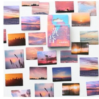 Sky & clouds stickers pac