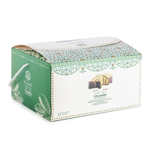 Colomba al pistacchio farcita da 1 kg