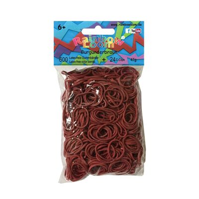 Gummibänder Burgunderbraun - Original Rainbow Loom