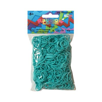 Rubber Bands Turquoise - Original Rainbow Loom