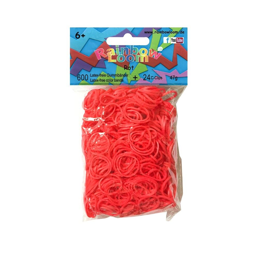 Elastiques Rouge - Original Rainbow Loom