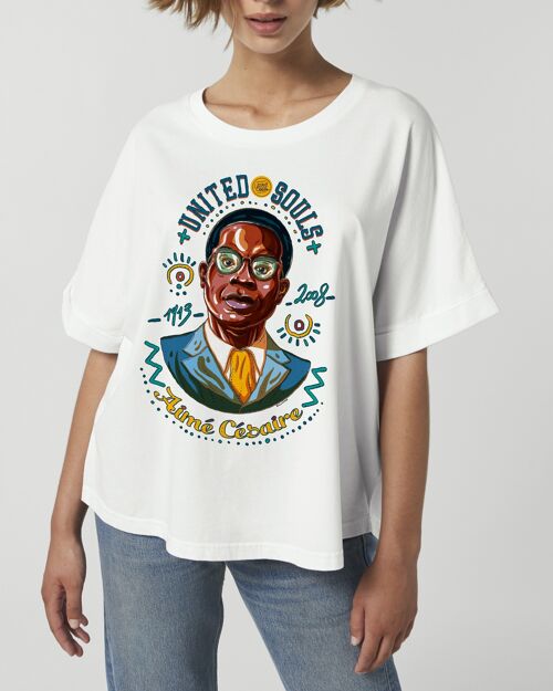 Le T-shirt Oversize femme - AIMÉ CÉSAIRE