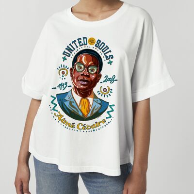 Camiseta oversize de mujer - AIMÉ CÉSAIRE