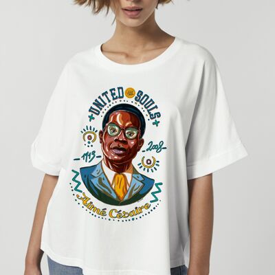 Camiseta oversize de mujer - AIMÉ CÉSAIRE