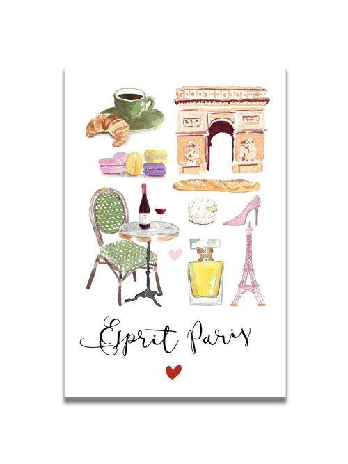 Carte Esprit Paris