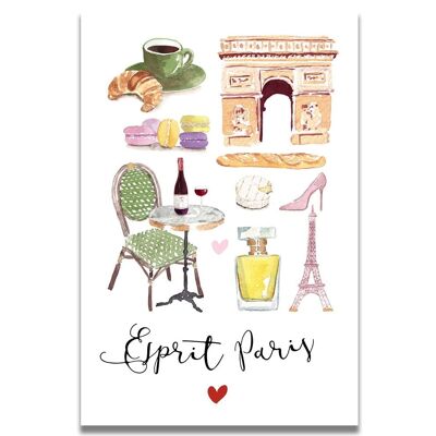Paris Spirit Card