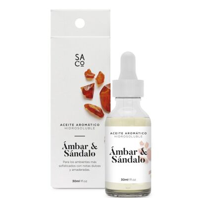 ACEITE AROMATICO HIDROSOLUBLE AMBAR 30ml (MIN, 16