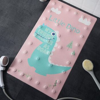 TAPIS RECTANGULAIRE LITTLE DINO80% POLYESTER 20% CAUC