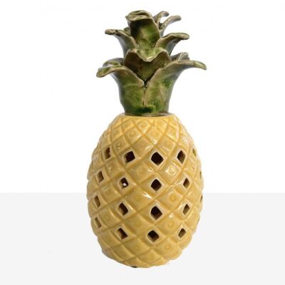 PIÑA CERAMICA CALADA AMARILLA/VERDE - Modele 2