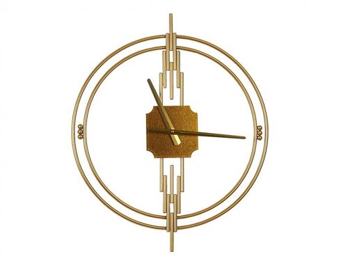 RELOJ PARED METAL DORADO - Modele 3