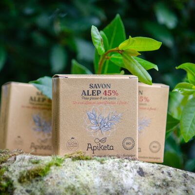 Jabón de Alepo 45%