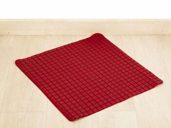 TAPIS PVC BORDEAUX - Modèle 2