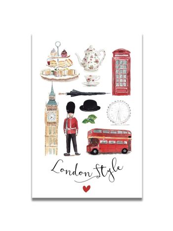 Carte London Style 1