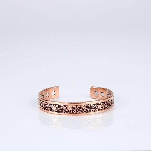 Pure copper magnet Bracelet (design 21)
