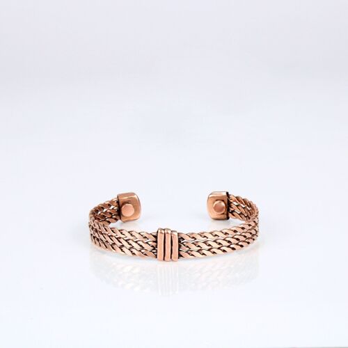 Pure copper light weight bracelet (design 23)