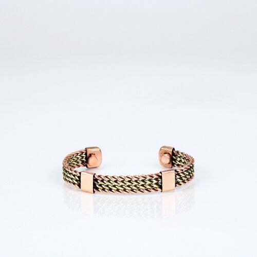 Pure copper light weight bracelet (design 24)