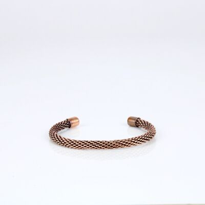 Pure copper light weight bracelet (design 25)