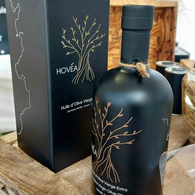 Huile d'Olive Vierge Extra HOVEA Fruité Vert Intense 1 Bouteille sans coffret